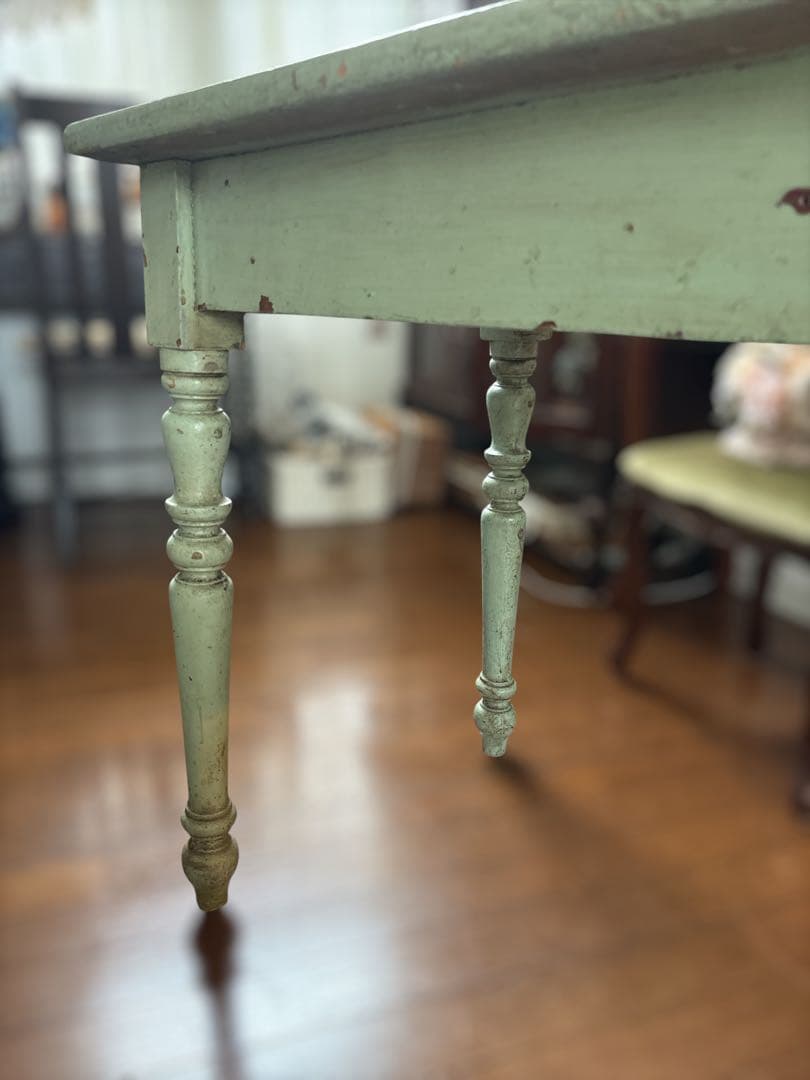 フランス製 ダイニングテーブル 作業台 テーブル 1940年代頃