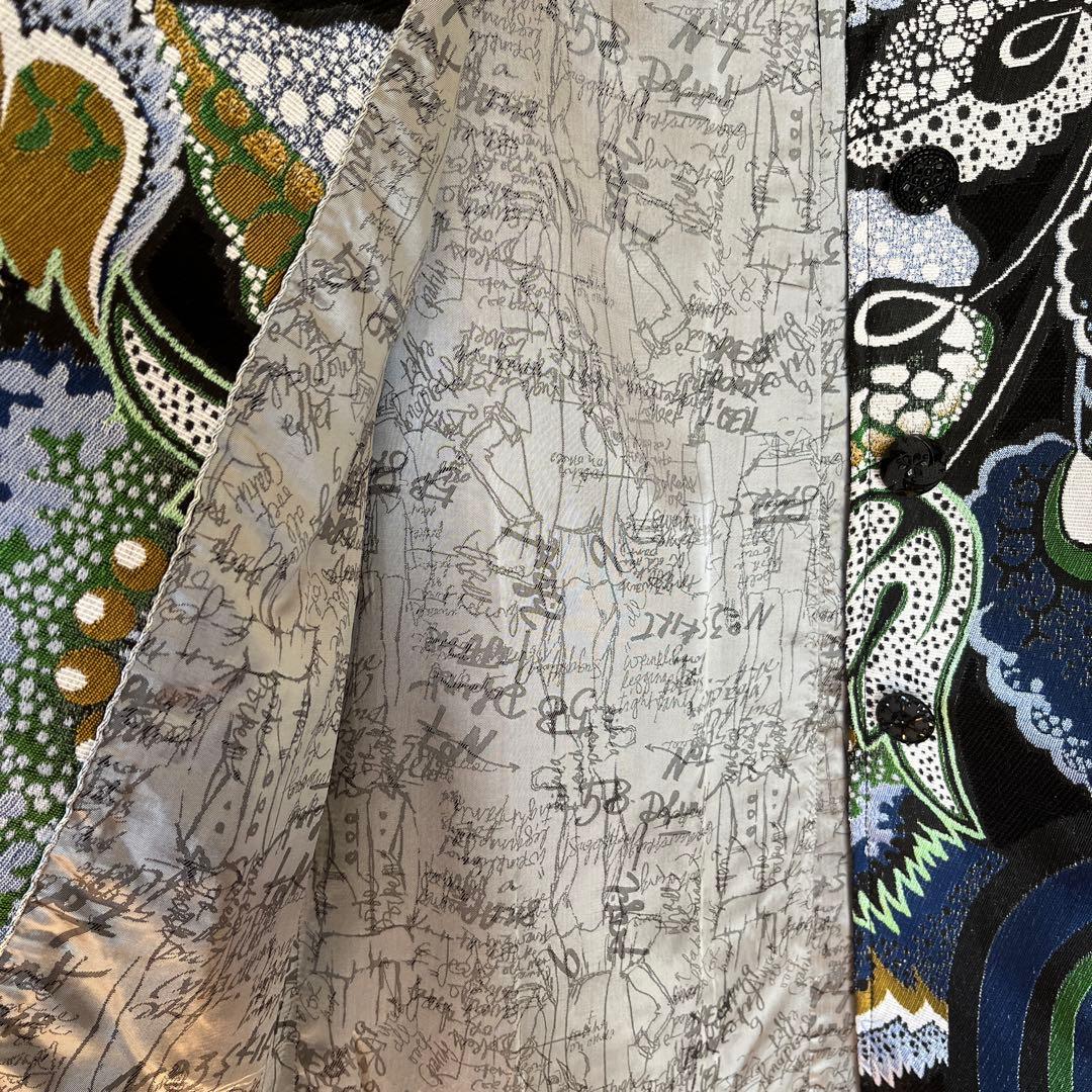 Desigual デシグアル コート 総柄 ゴブラン織 刺繍 40