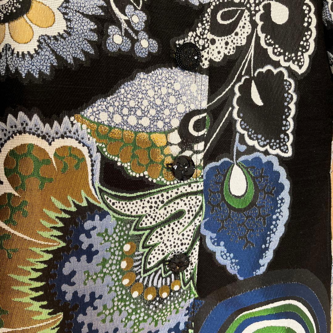 Desigual デシグアル コート 総柄 ゴブラン織 刺繍 40