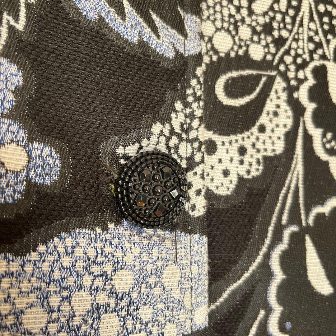 Desigual デシグアル コート 総柄 ゴブラン織 刺繍 40