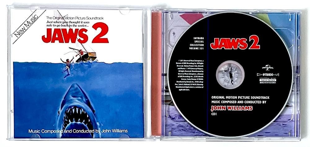 廃盤 完全盤 2CD JAWS 2 ジョーズ2 オリジナル・サウンドトラック