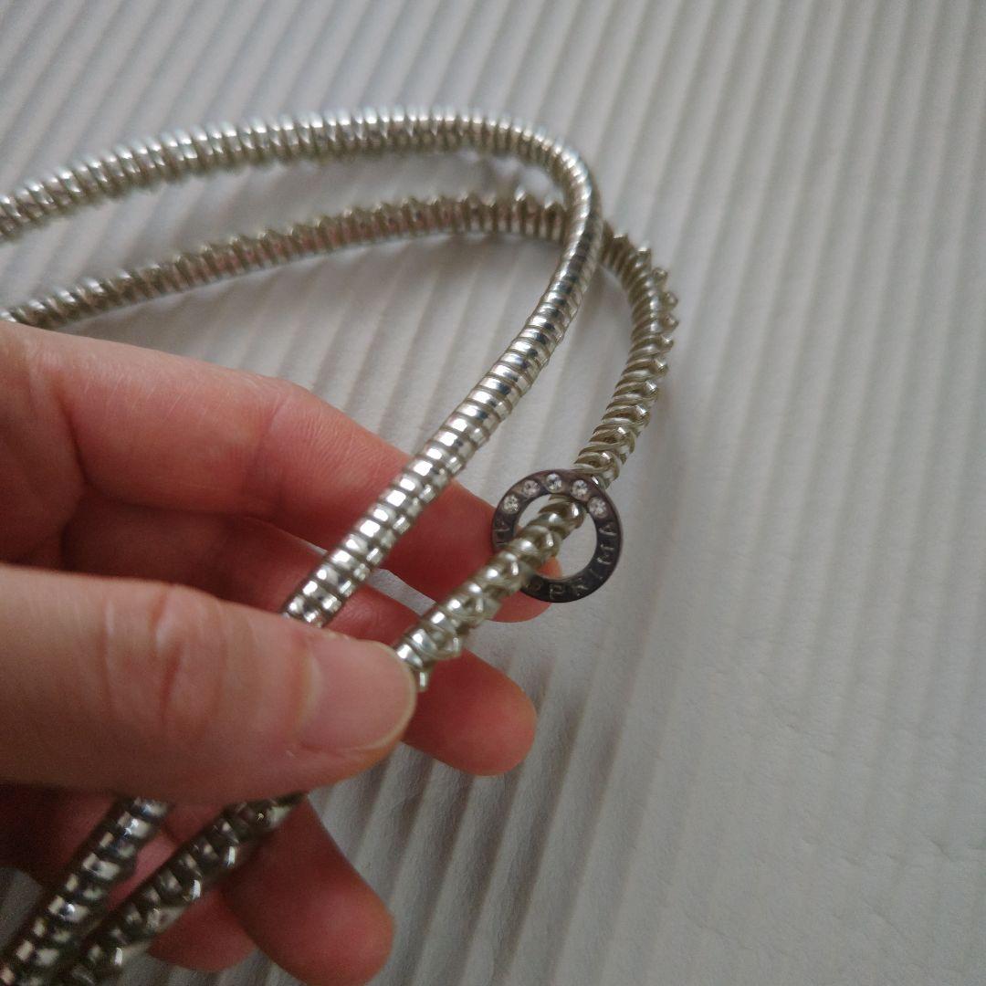 アンテプリマ　シルバー　ハンドバッグ　ワイヤーバッグ　スクエア