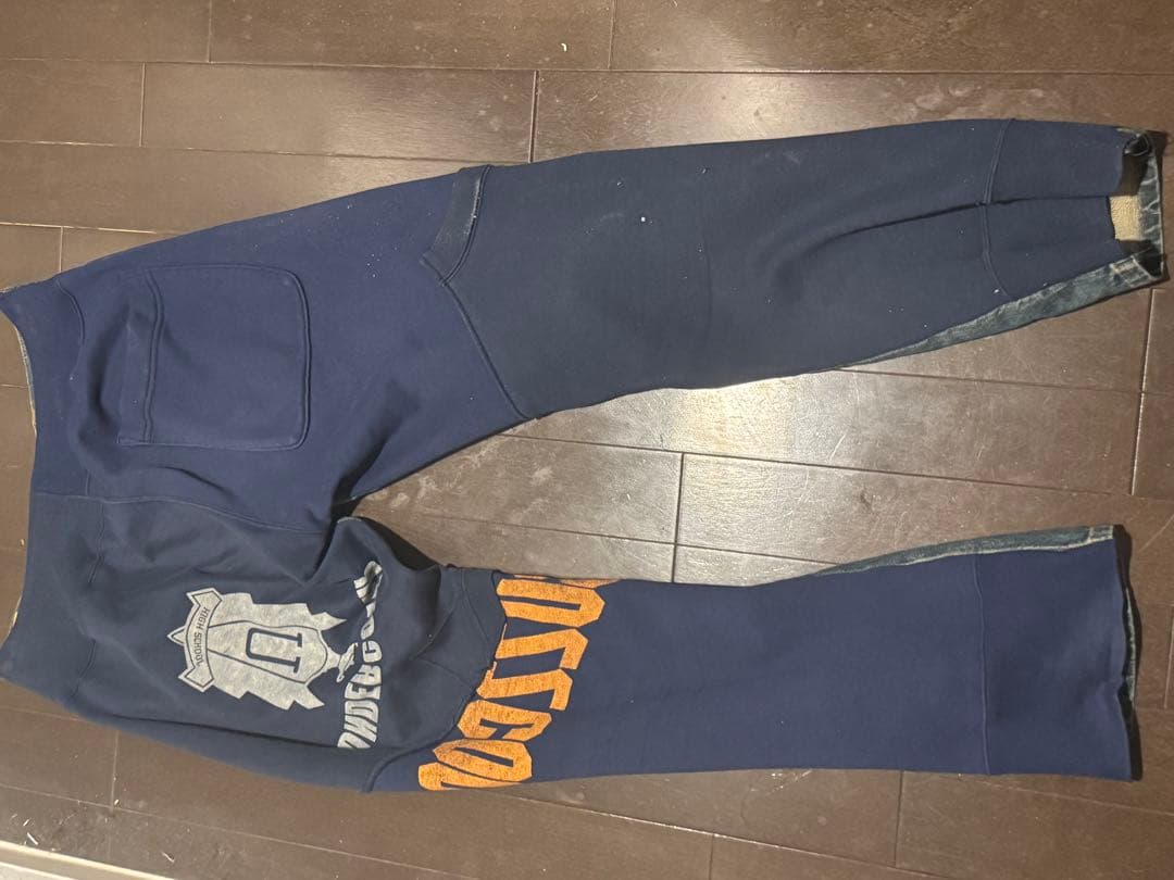 s*️様 UNDERCOVER デニムスウェット ドッキングパンツ　魔女期