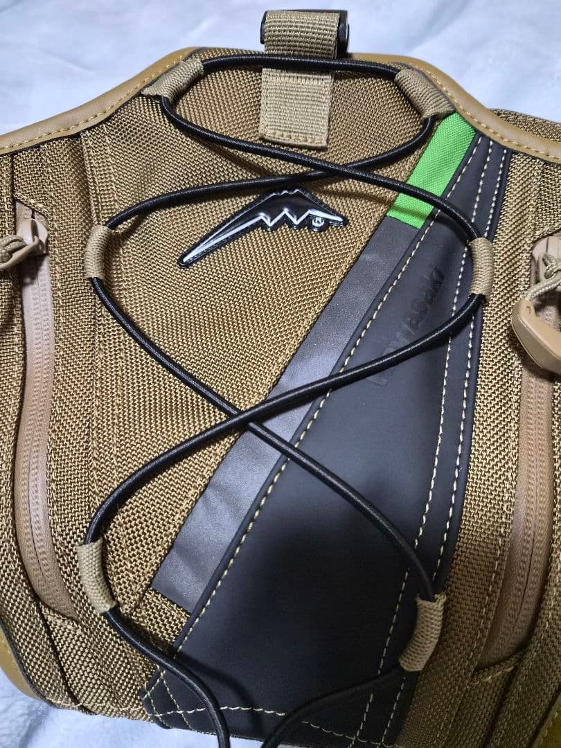 し*ん様 【プラザ限定】クシタニ⭐カワサキ コラボ ⭐ヒップバッグ⭐ブラウン