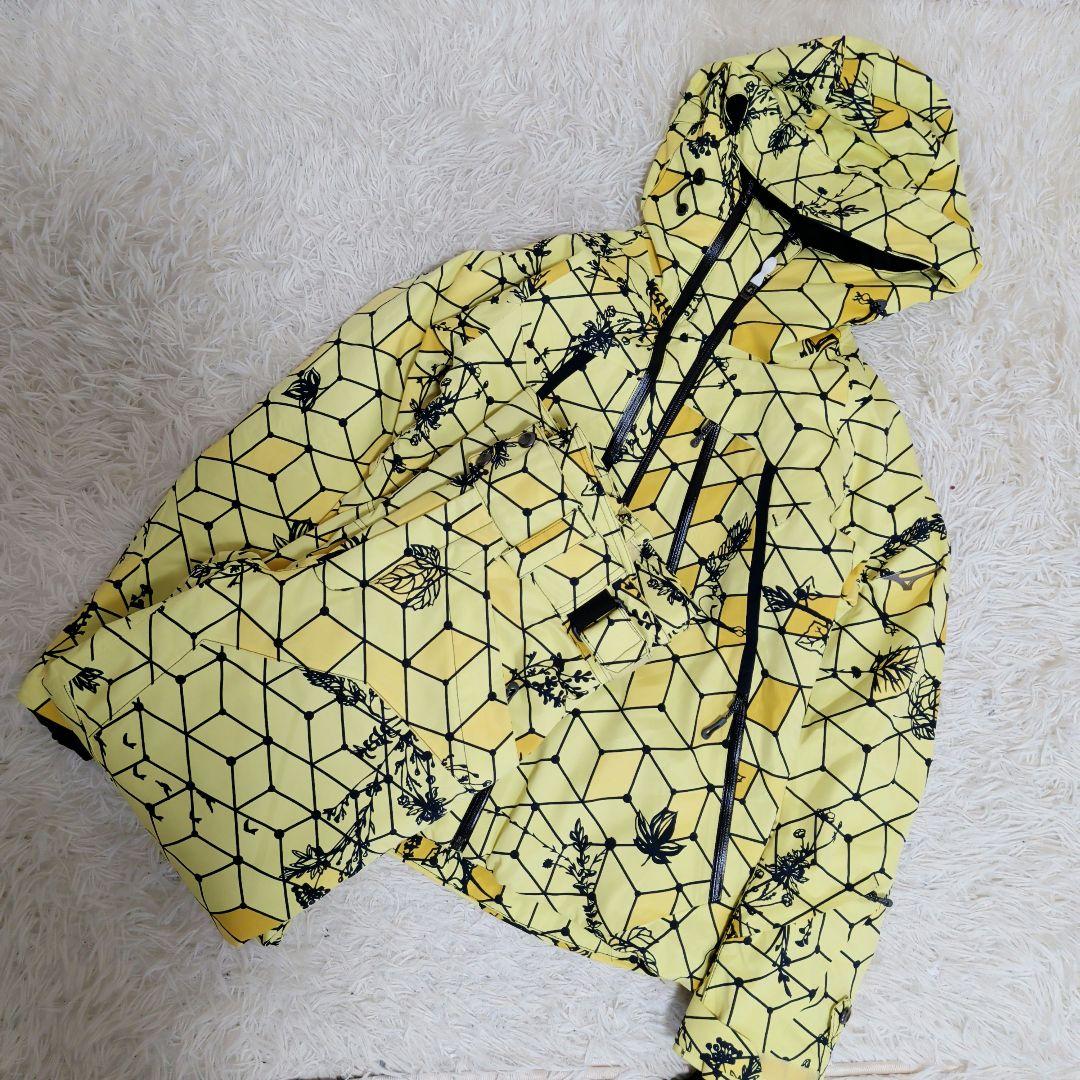 【極美品】ハイエンドモデル MIZUNO ミズノ 総柄 S 上下 デモ着用