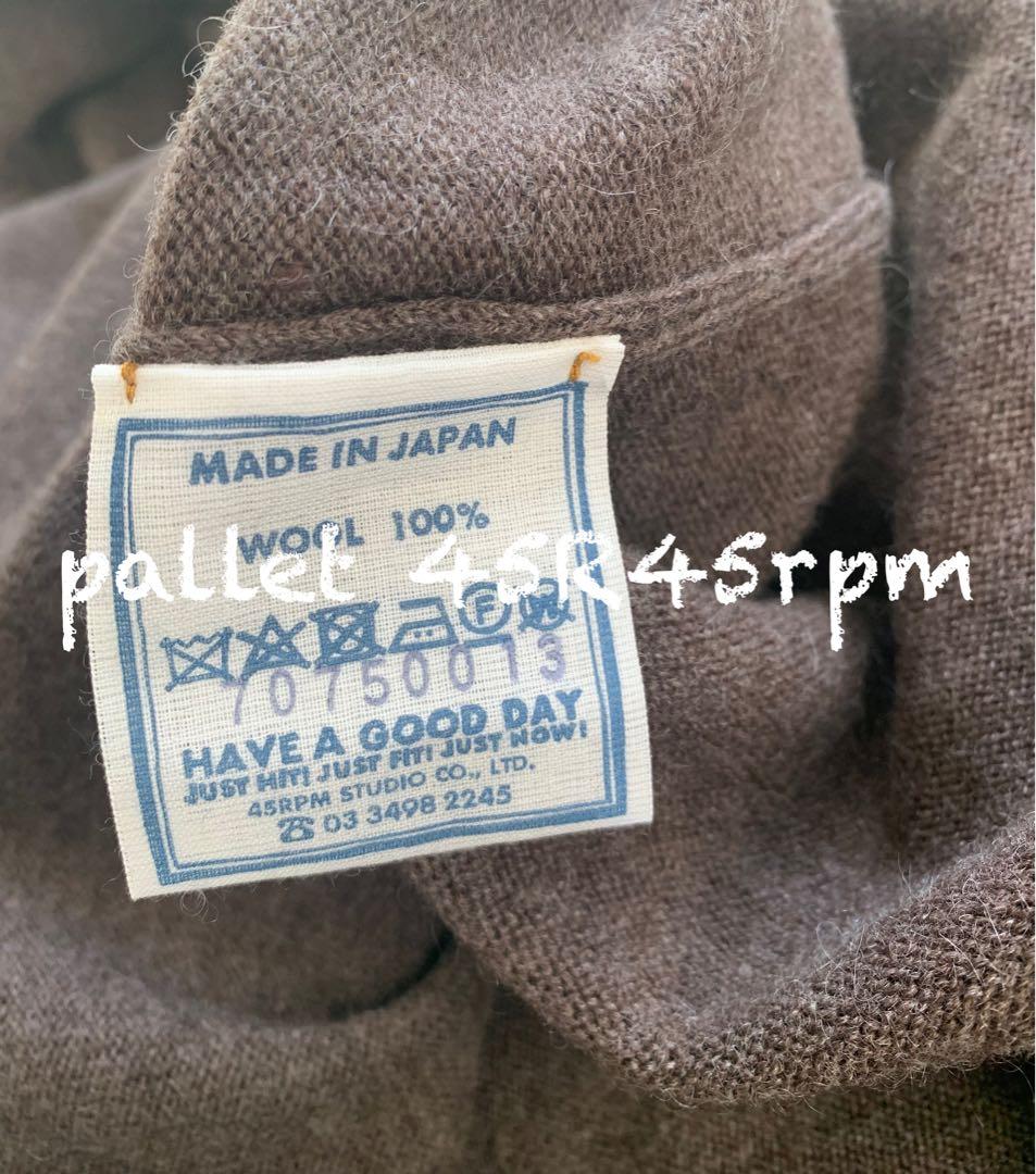 45R45rpm ヤクメリノワンピース