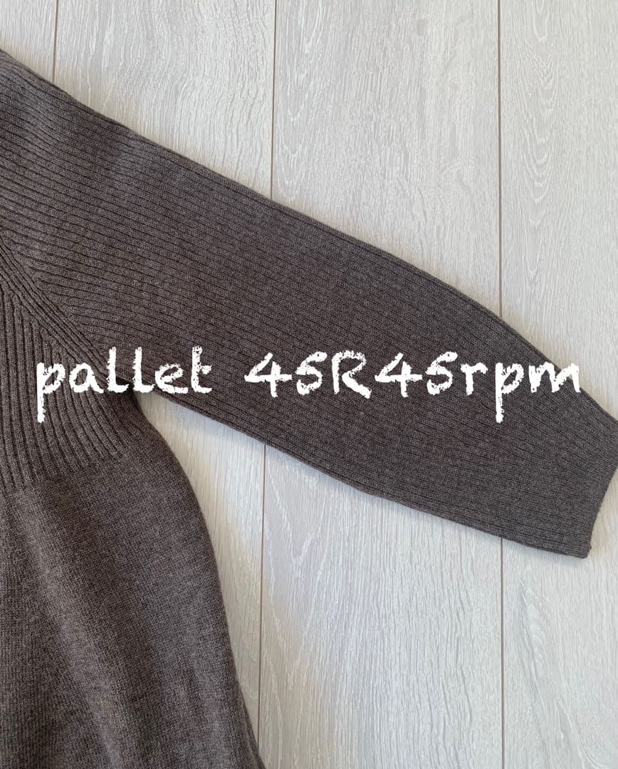 45R45rpm ヤクメリノワンピース