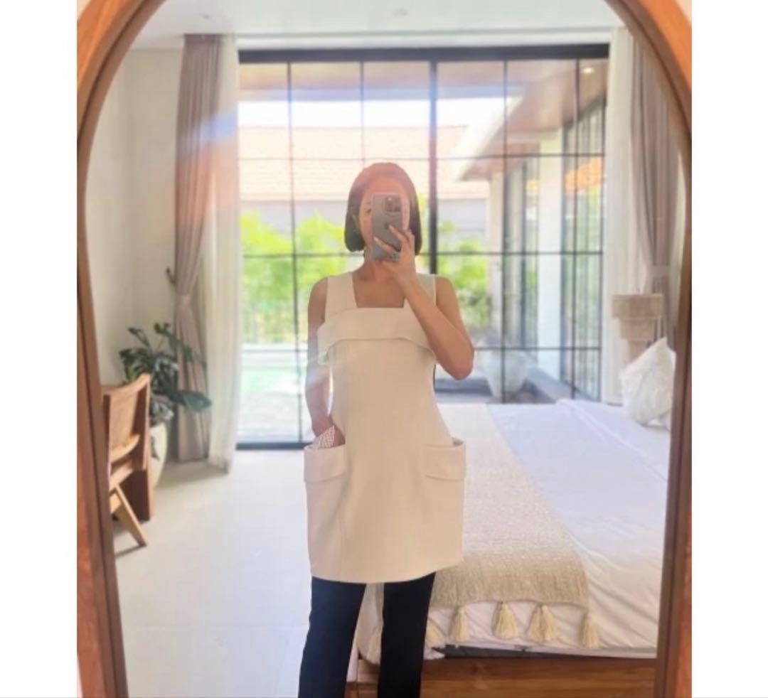 akiki ballerinaワンピース ecru