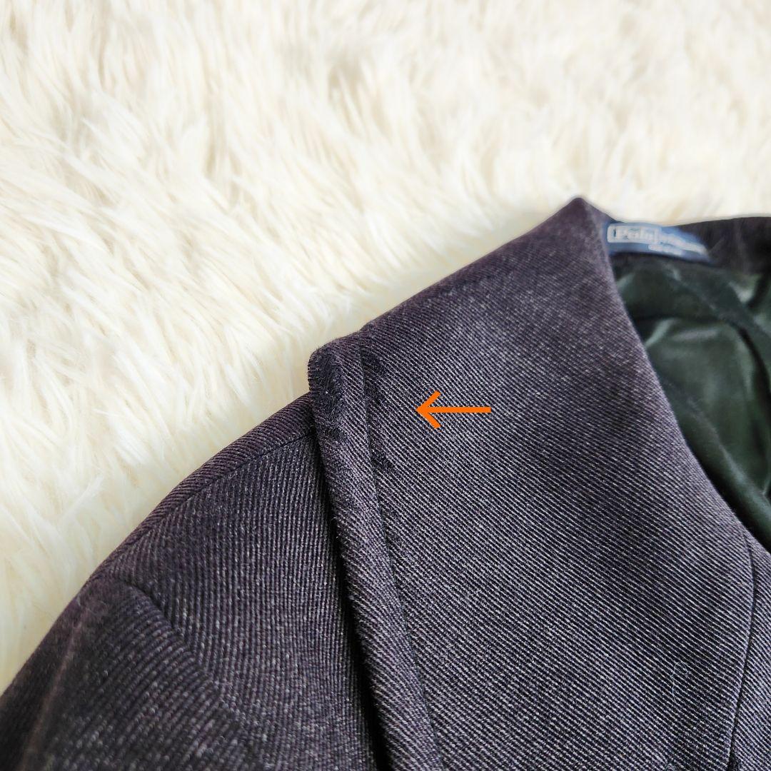 【希少】ポロバイラルフローレン イタリア製 ダブル ウール チェスターコート