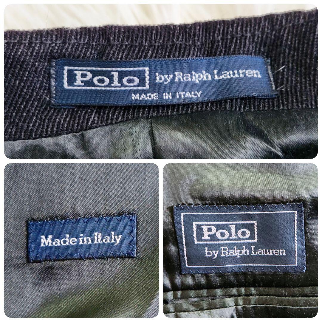 【希少】ポロバイラルフローレン イタリア製 ダブル ウール チェスターコート