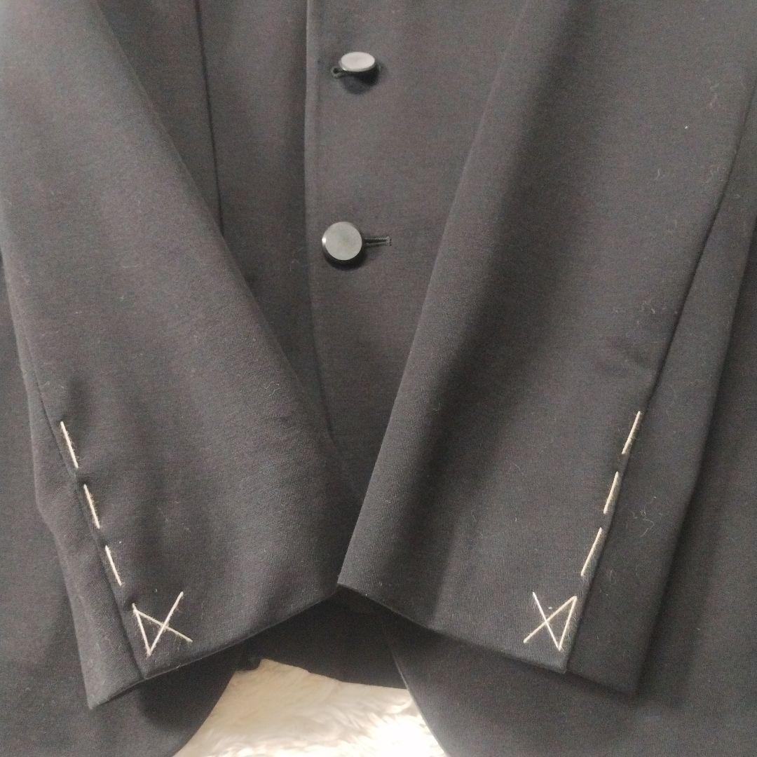 未使用級✨ボリオリ DOVER ジャージ タキシードジャケット 48 ブラック