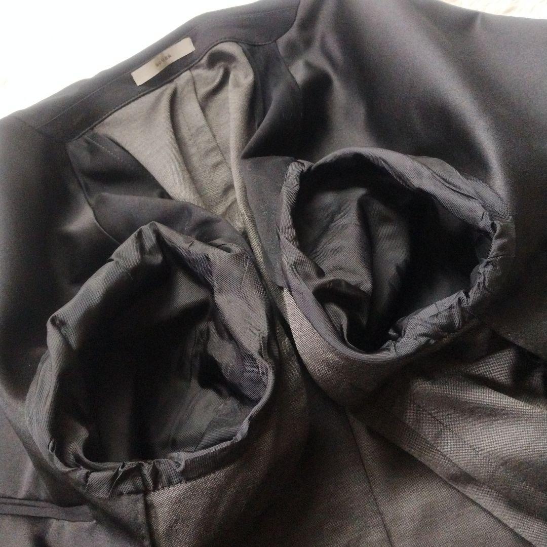 未使用級✨ボリオリ DOVER ジャージ タキシードジャケット 48 ブラック