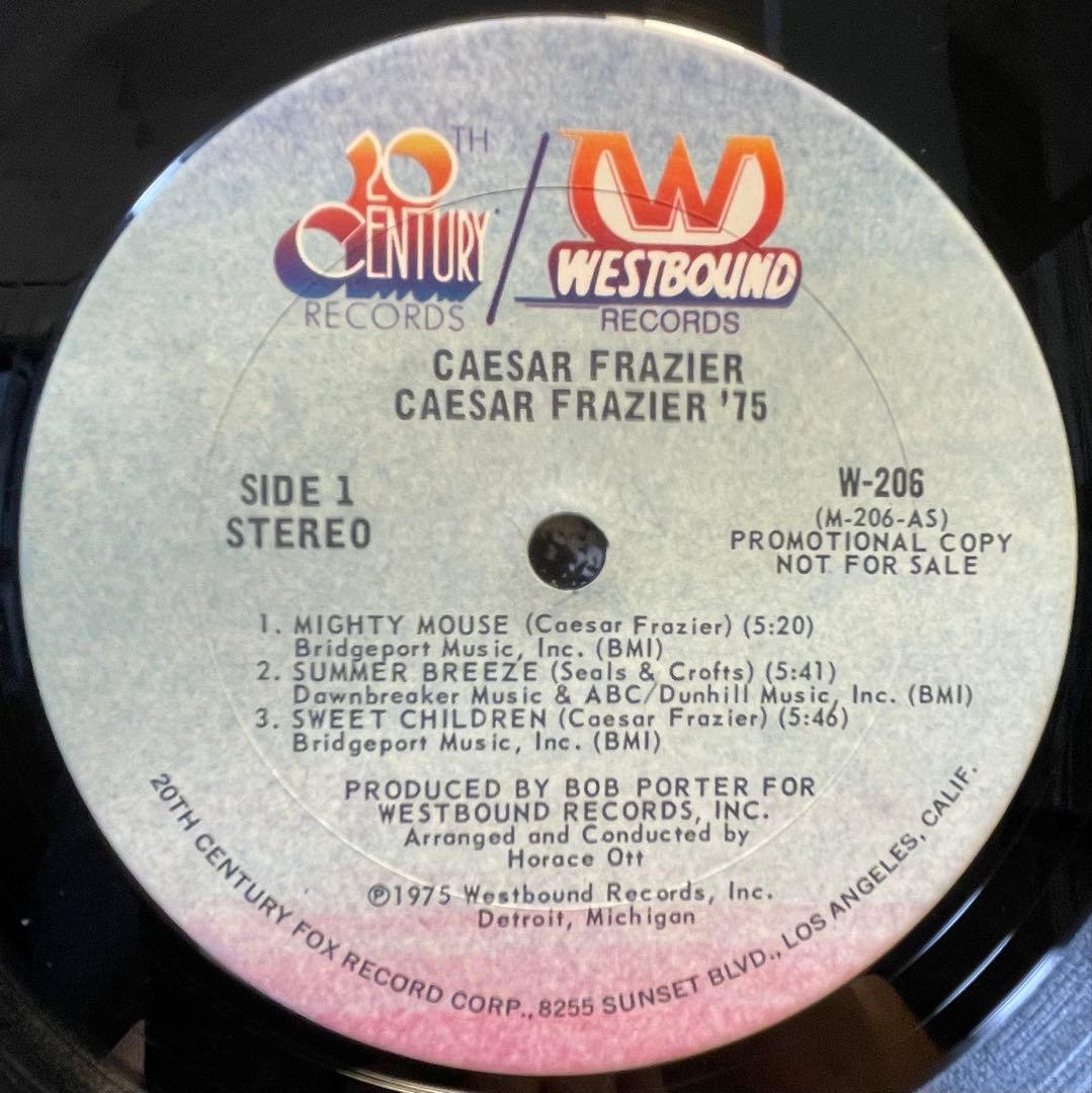 アナログレコード　Ceasar Frazier’75