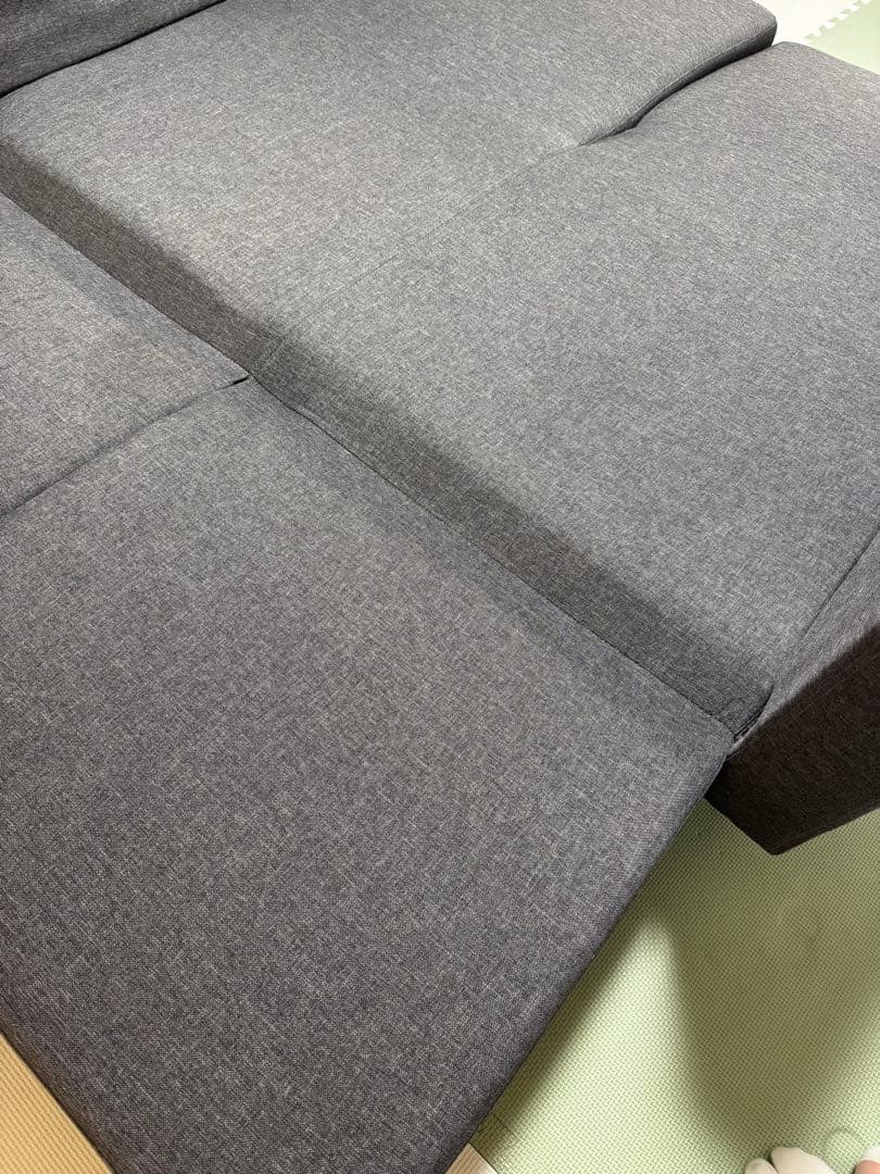 ロウヤ　2人掛けソファベッド　LOWYA ダークグレー