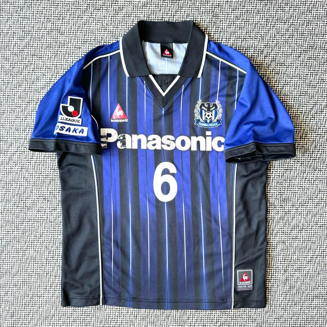 【ガンバ大阪ラストゲーム着用】稲本潤一 ＃６ ガンバ大阪 ０１／０２(H)