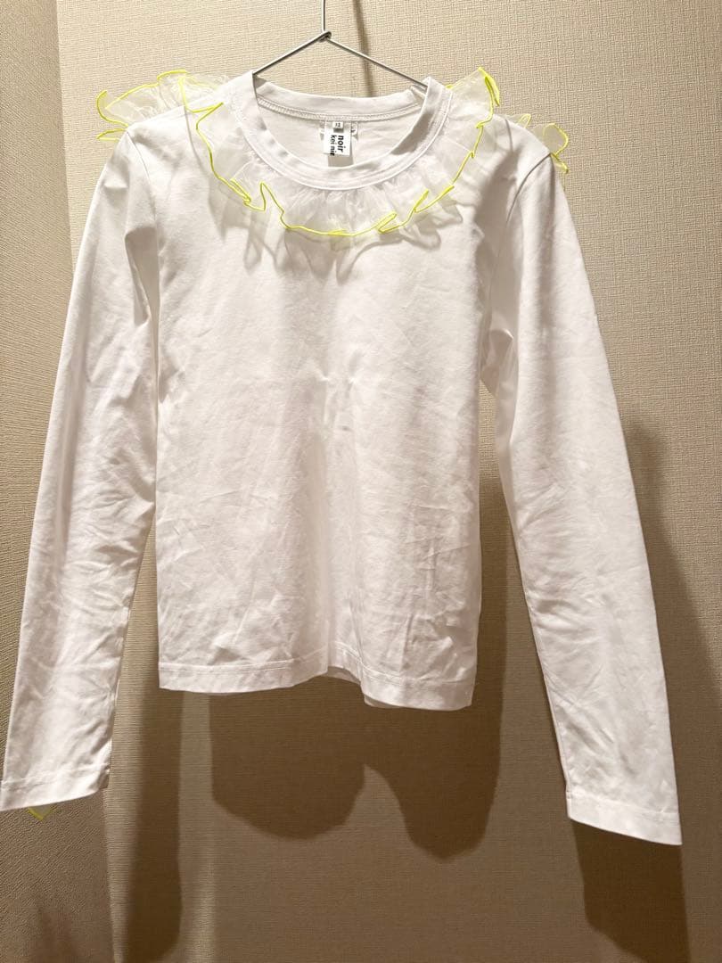 noir kei ninomiya ノワールケイニノミヤ　フリル　カットソー