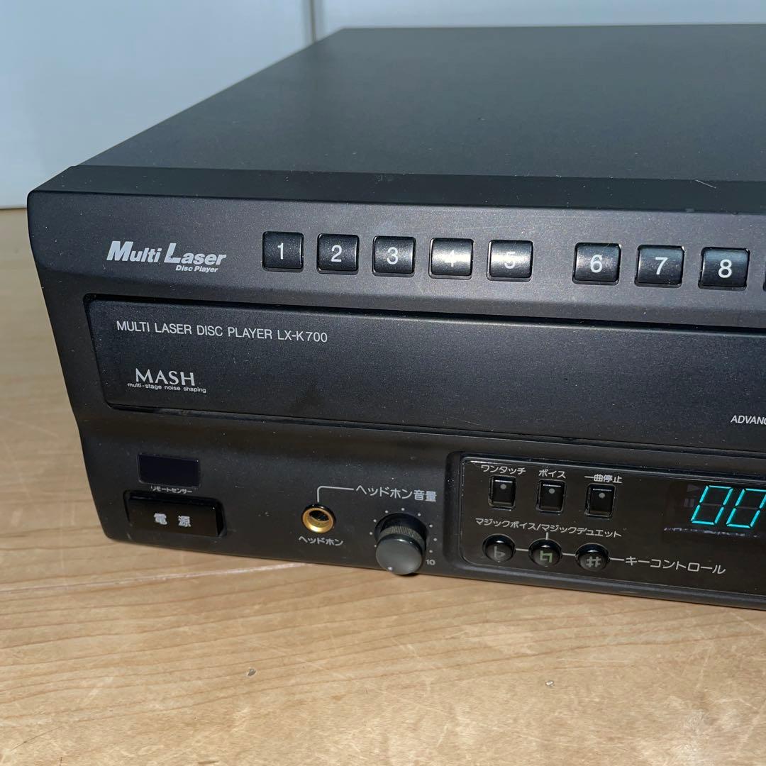パナソニック　レーザーディスクプレーヤーLX-K700動作品です