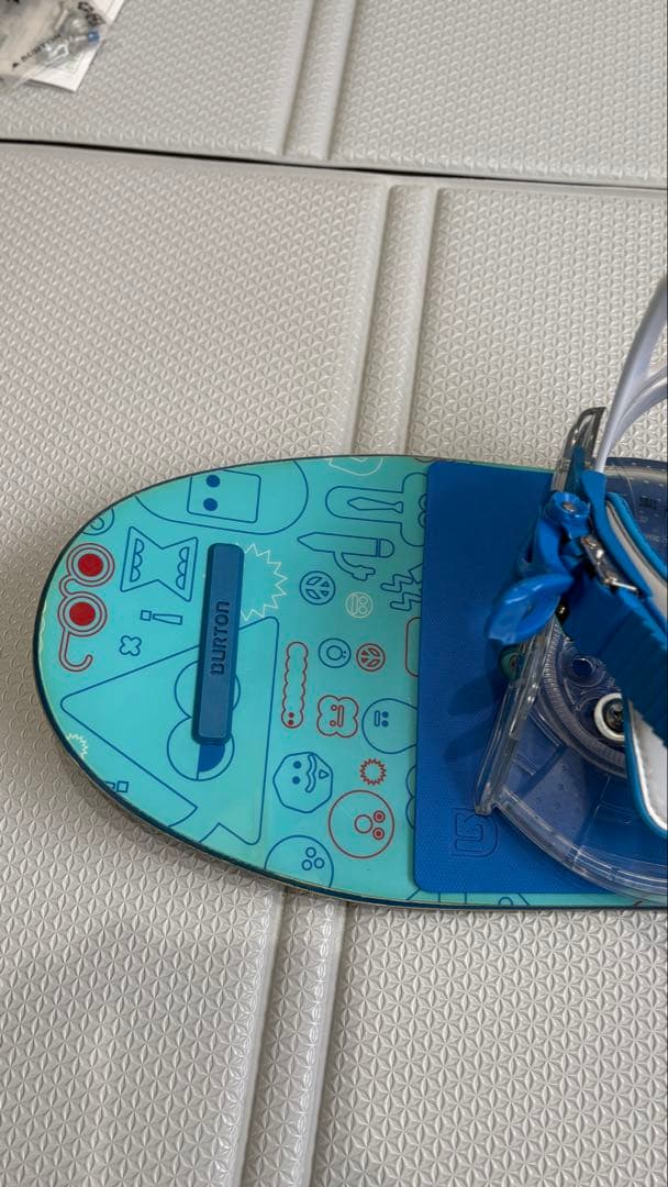 バートン　BURTON 80CM キッズ スノーボード ビンディング セット