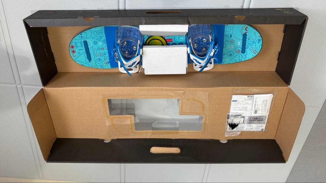 バートン　BURTON 80CM キッズ スノーボード ビンディング セット