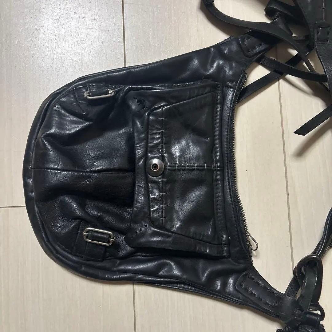 KMRii ケムリ レザーベスト ホルスター ショルダーバッグ