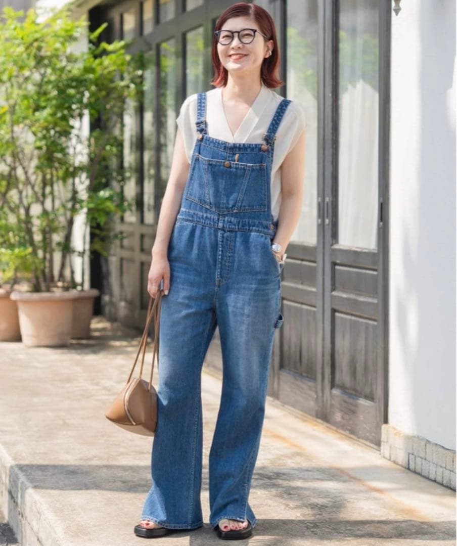 新品未使用！RED CARD TOKYO デニム オーバーオール サロペット M