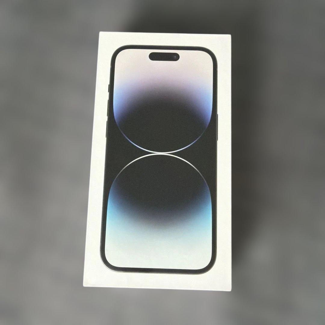 iPhone14pro 背面ガラス割ありスペースブラック　128GB 動作確認済