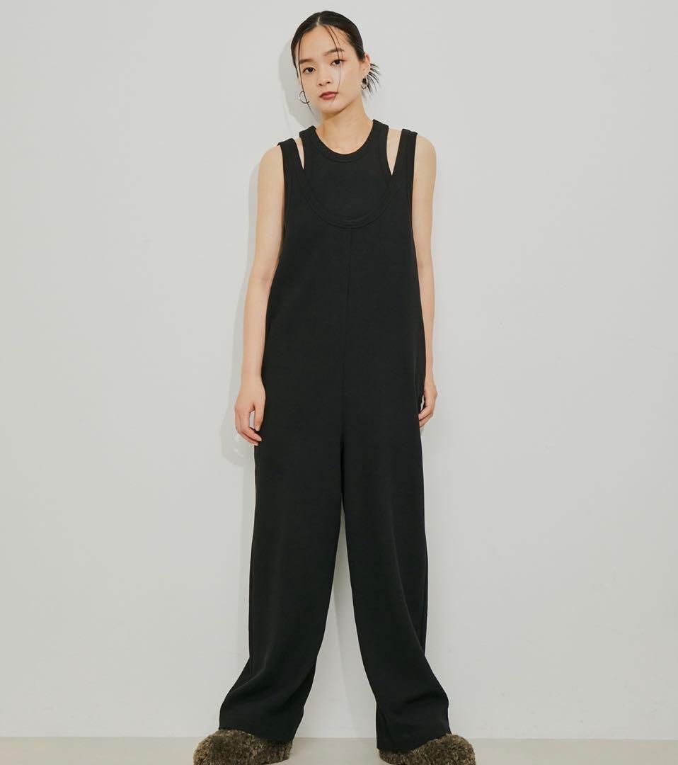 ADAM ET ROPE Wフェイスジャージーセットロンパース サイズ38