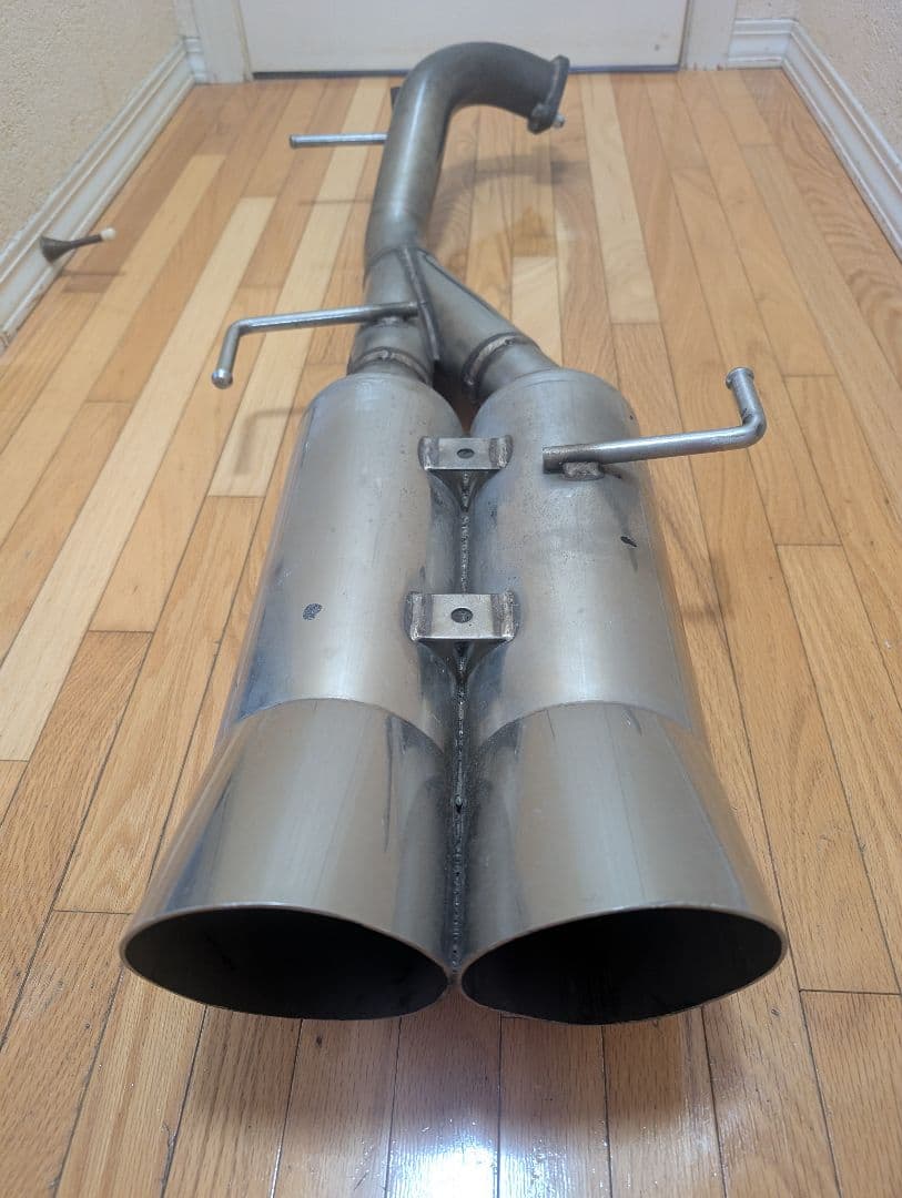 ◆Y33セドグロ用 跳ね上げデュアルマフラー◆