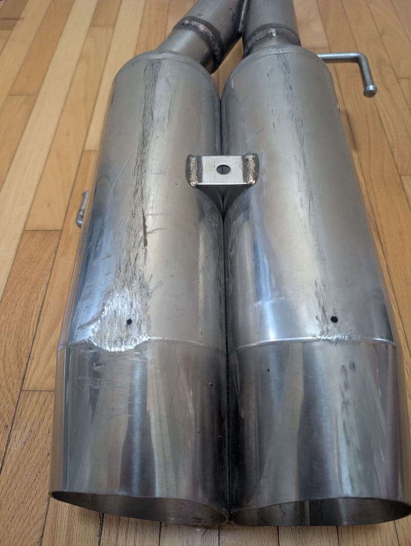 ◆Y33セドグロ用 跳ね上げデュアルマフラー◆