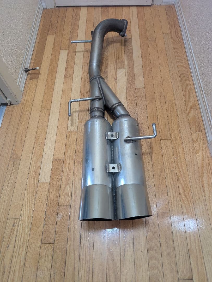 ◆Y33セドグロ用 跳ね上げデュアルマフラー◆