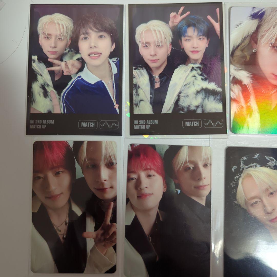 INI　 MATCH UP　西洸人　トレカ　フルコンプ
