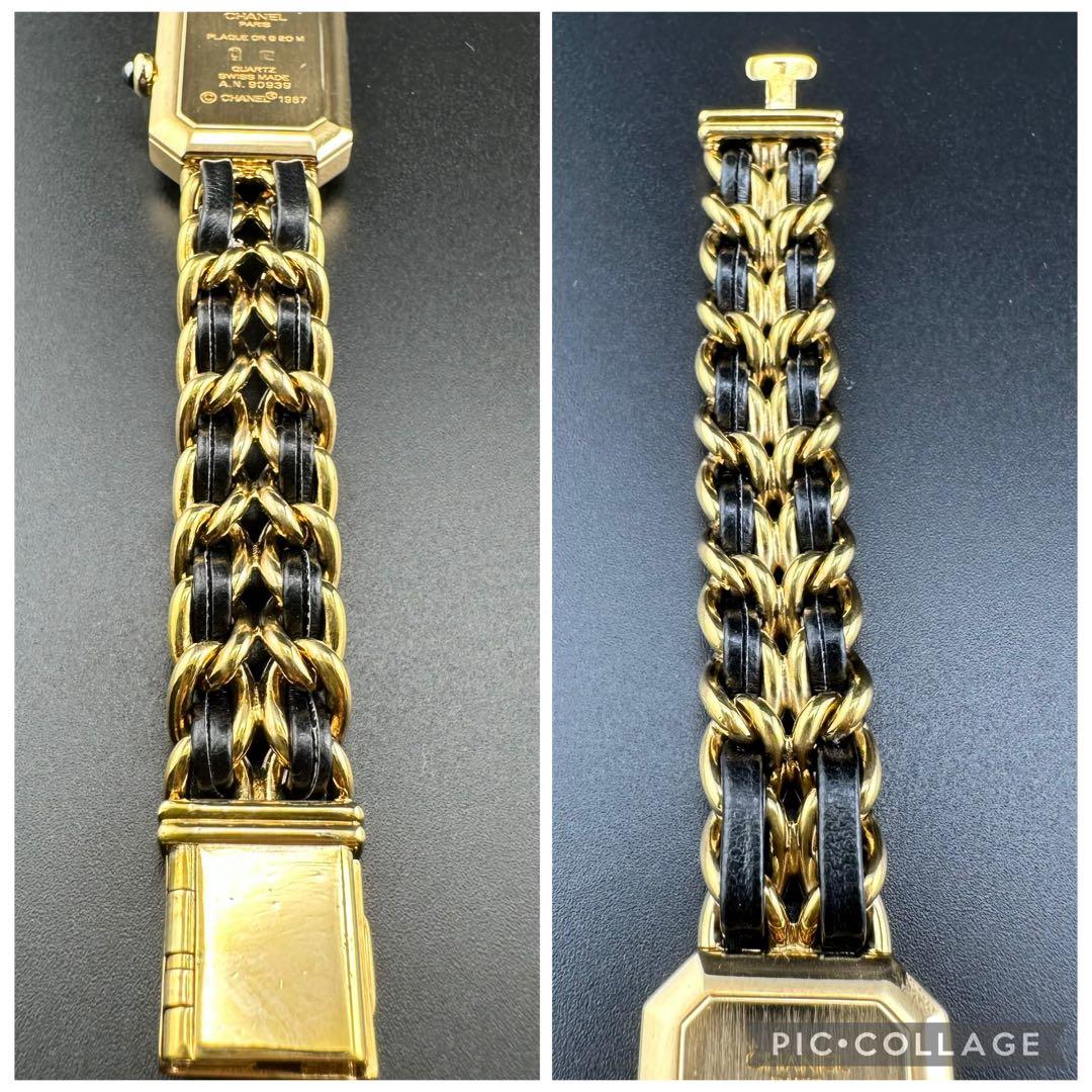 ★美品　CHANEL プルミエール　腕時計　L 電池交換済　ＡＮ90939