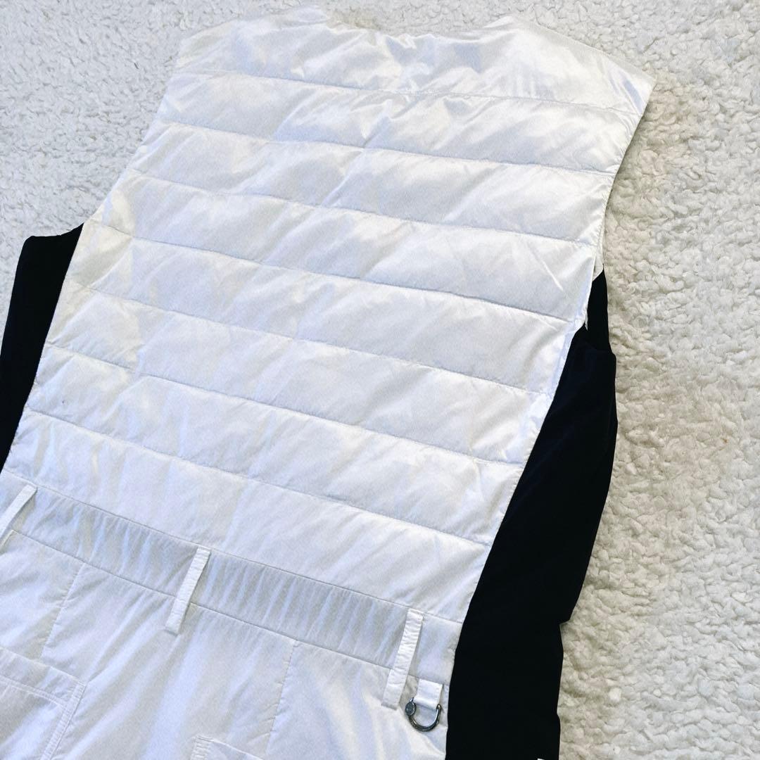 【LLサイズ】Munsingwear 中綿ワンピース　白