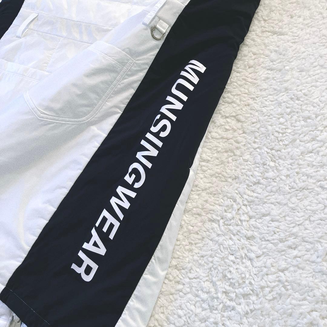 【LLサイズ】Munsingwear 中綿ワンピース　白