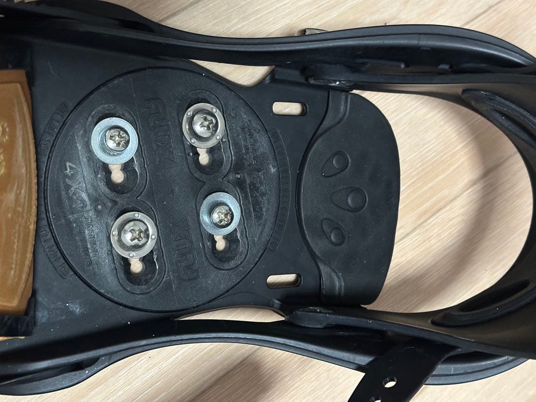 FLUX RL スノーボード バインディング Mサイズ ブラック×ブラウン