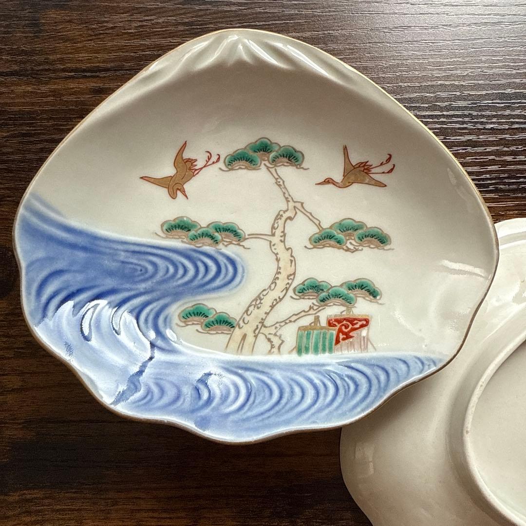 明治時代、伊万里、２枚セット、美品、即購入OK、すぐに匿名発送いたします