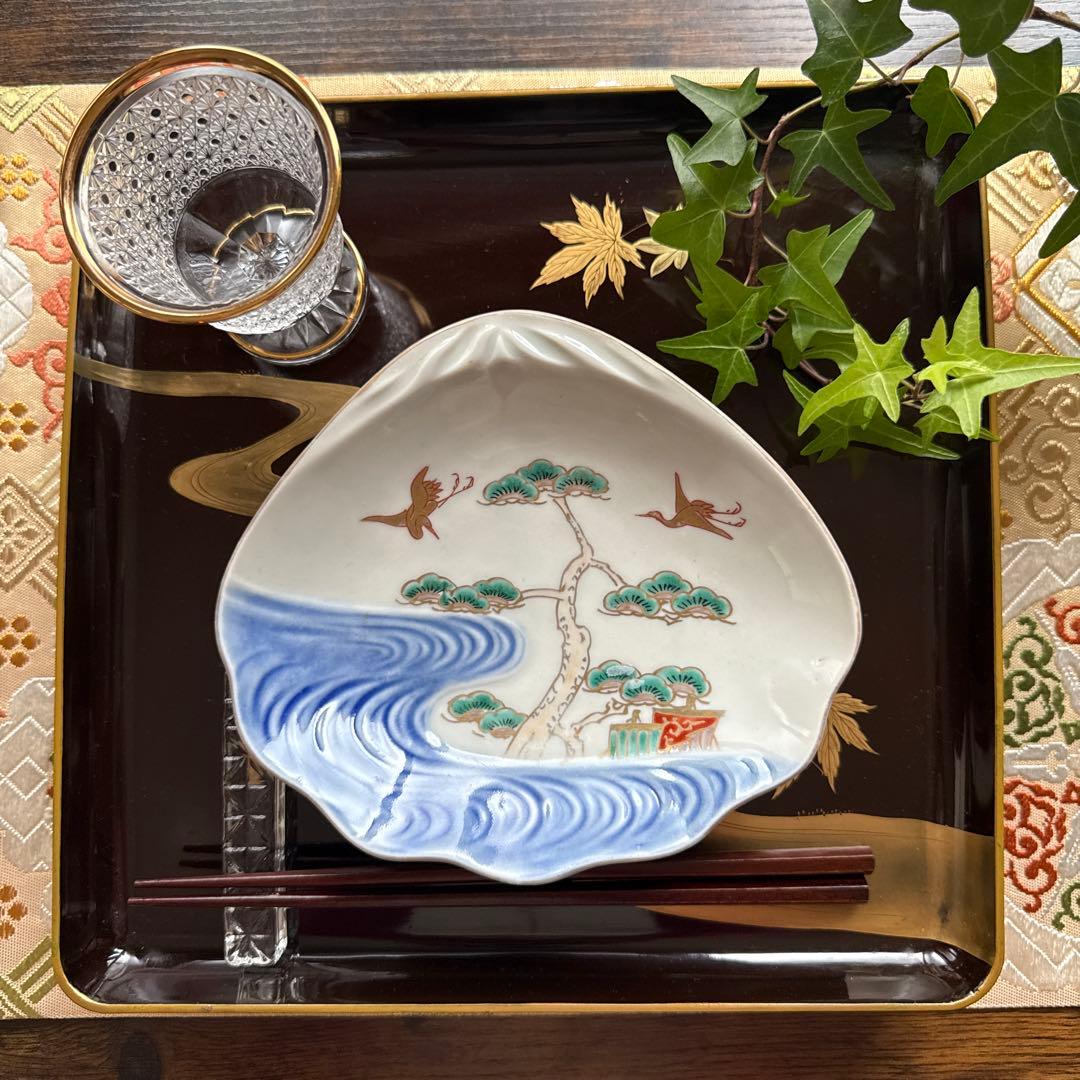 明治時代、伊万里、２枚セット、美品、即購入OK、すぐに匿名発送いたします