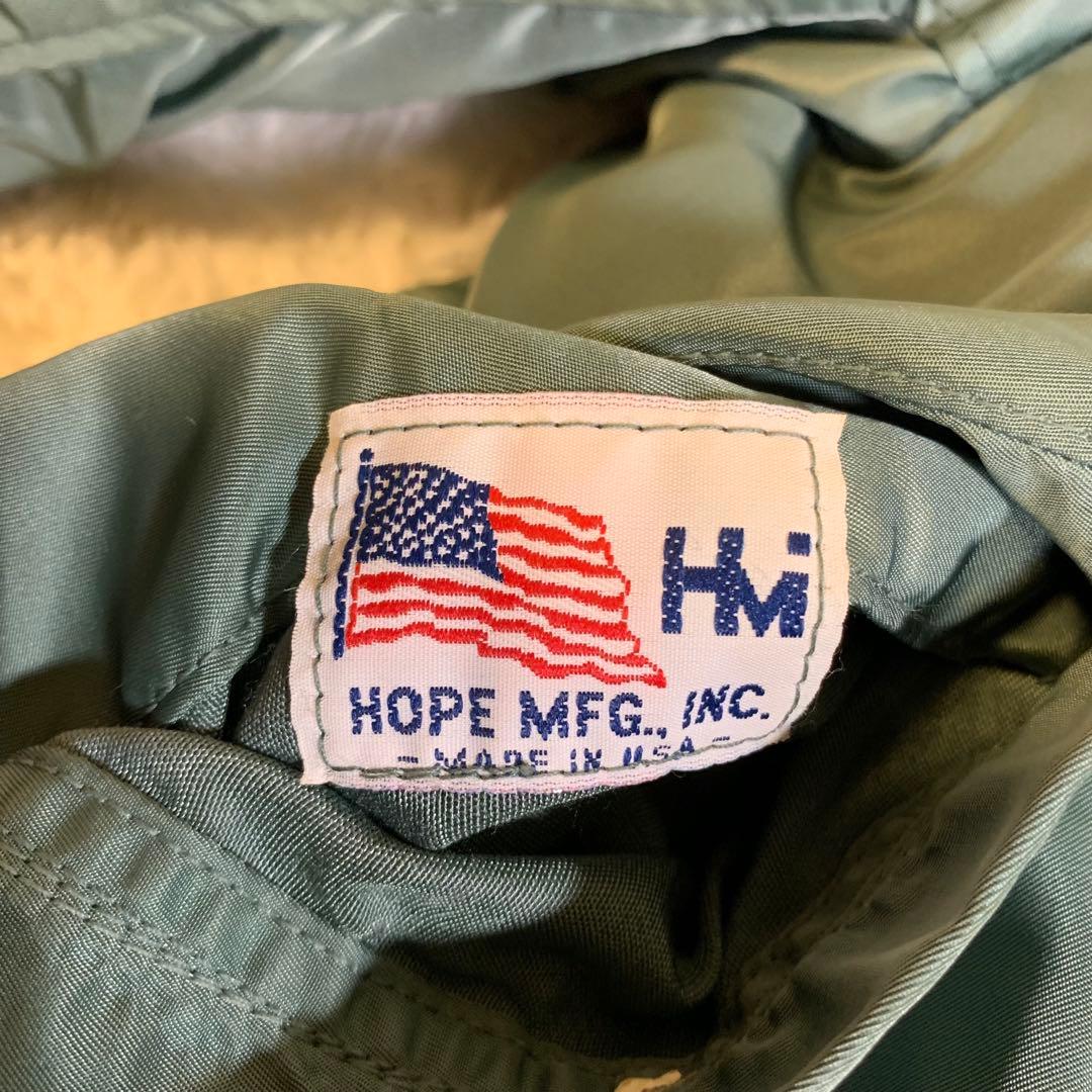 HOPE MFG INC ホープ B-15D MOD フライトジャケット USA