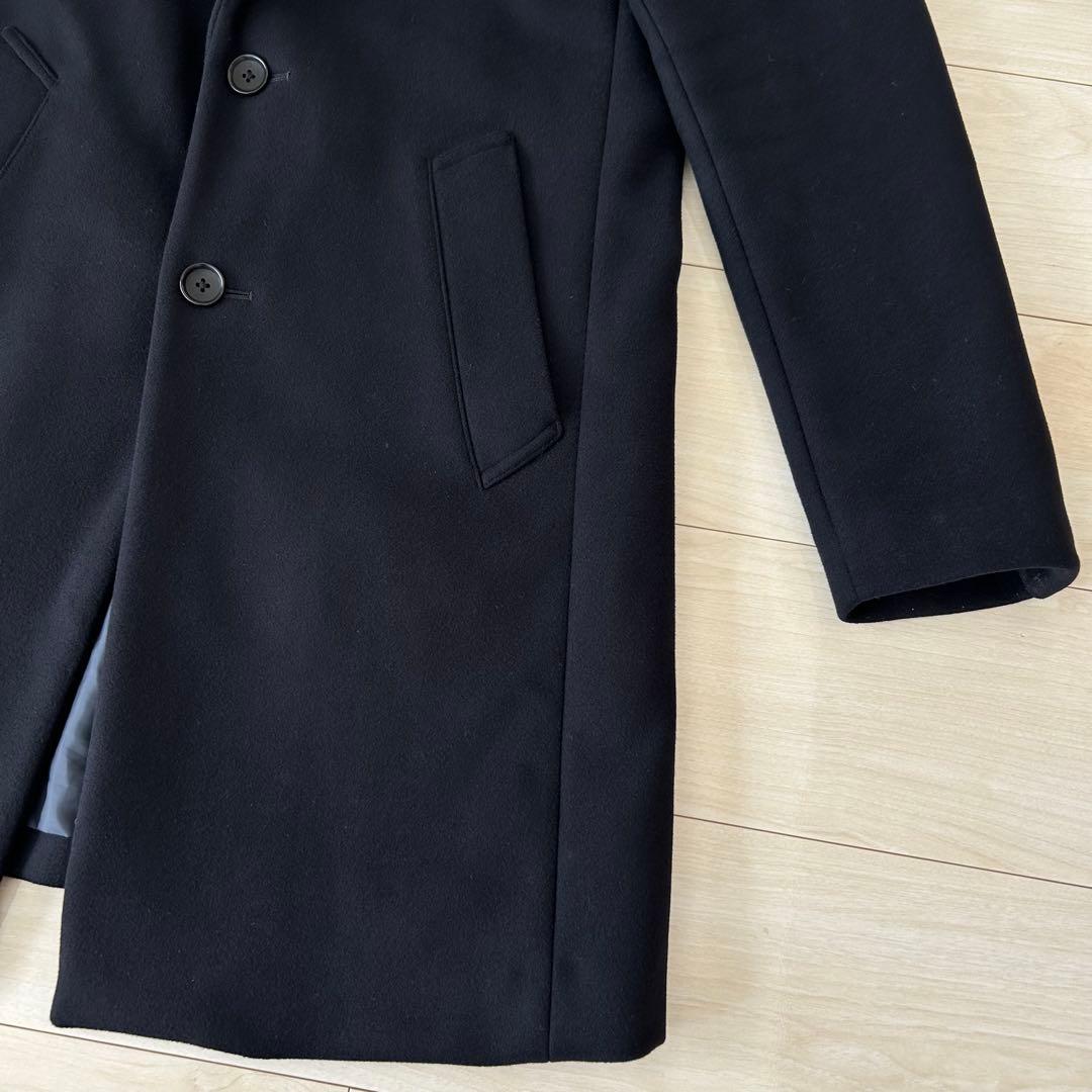 美品 SHIPS チェスターコート　スーパー160’S メリノウールメルトン