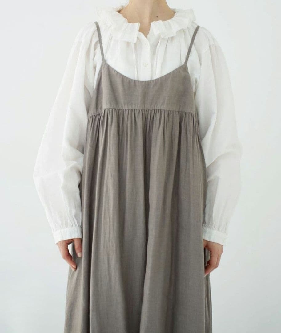 【新品未使用】nest Robe ネストローブ ⿻リネンキャミワンピース