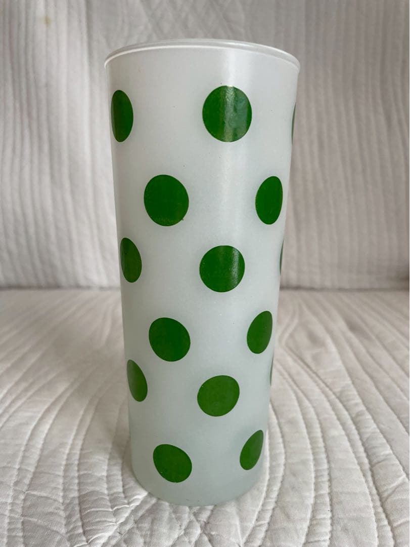 アンカーホッキング　ポルカドット　ストレートタンブラー　６個セット　ケース付き