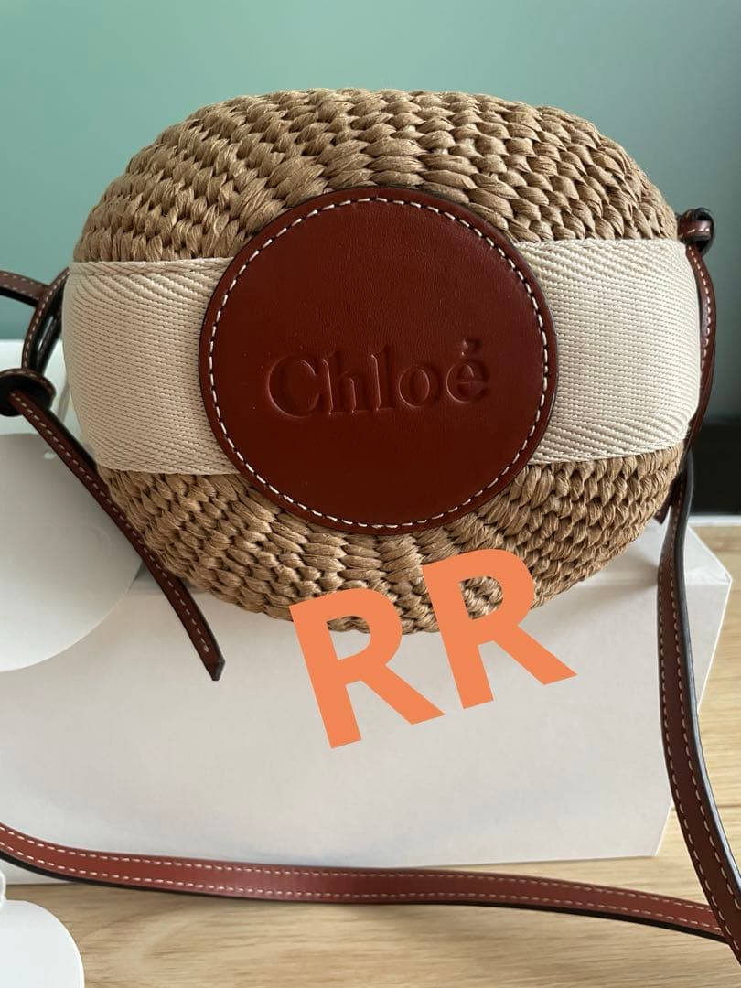 Chloé クロエ　WOODYスモールバスケット