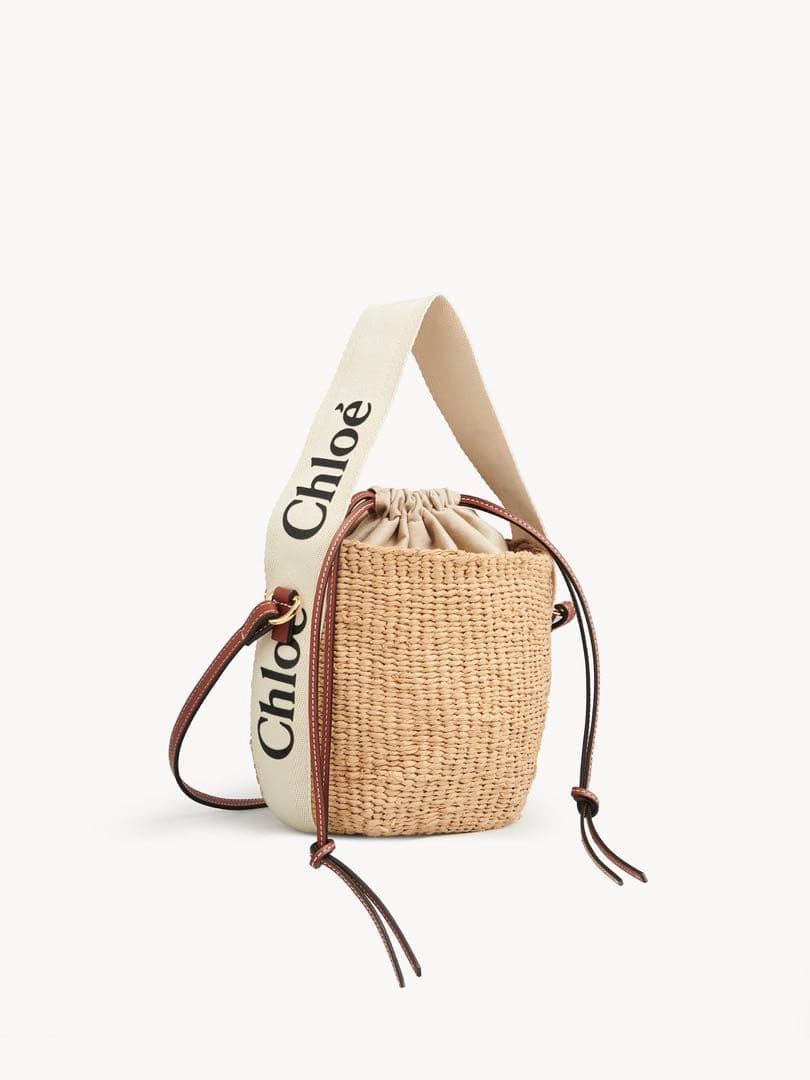 Chloé クロエ　WOODYスモールバスケット
