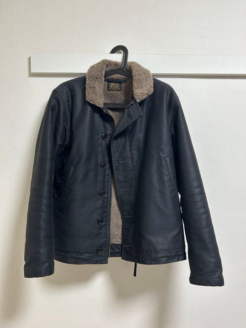 S*C様 RADIALL アルパカ　Ｎ-1 デッキジャケット　ラディアル