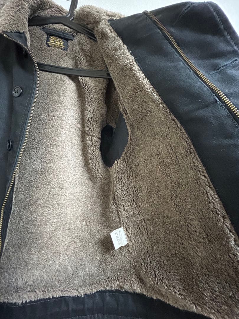 S*C様 RADIALL アルパカ　Ｎ-1 デッキジャケット　ラディアル