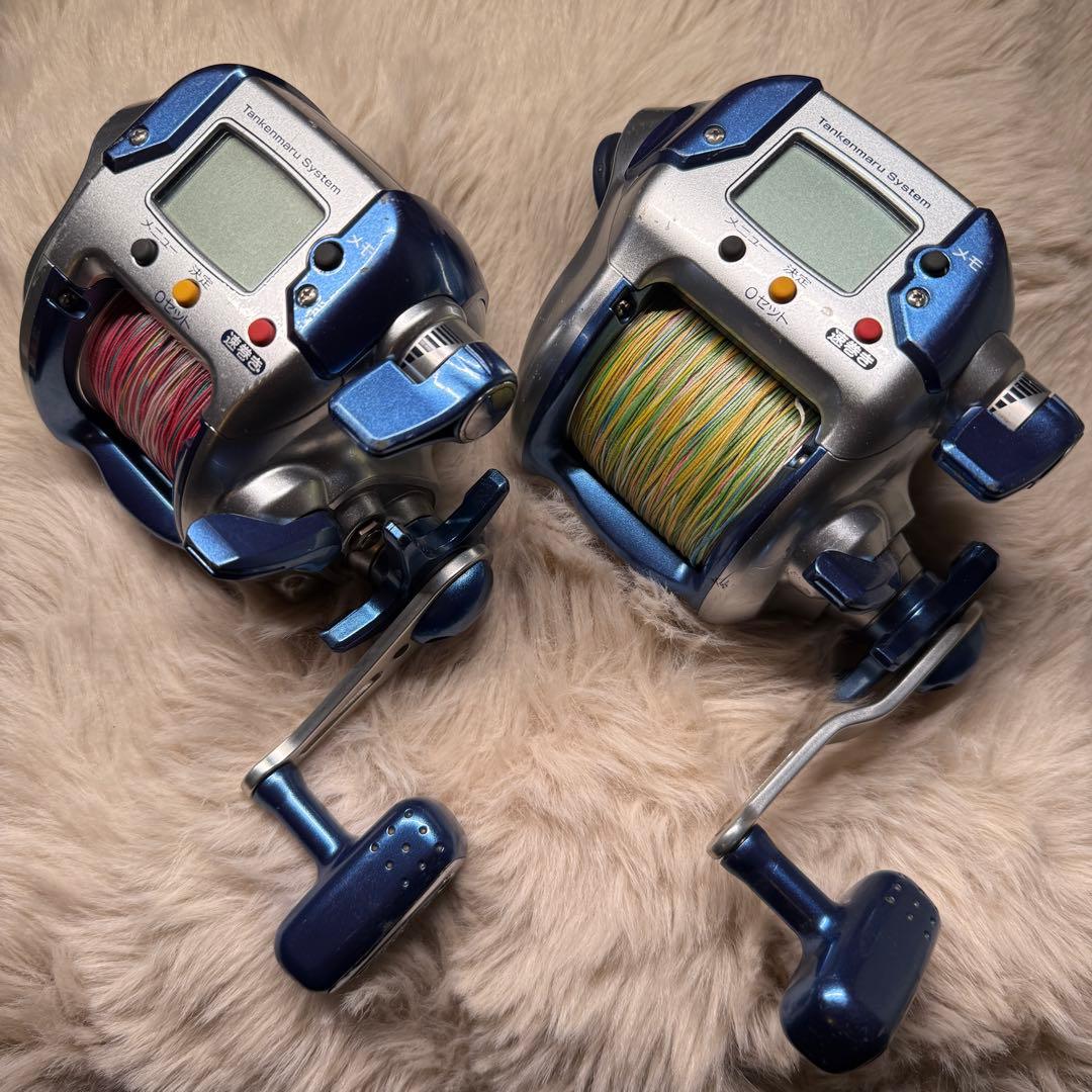 SHIMANO シマノ 電動リール 1000H 3000H セット売 ケーブル付