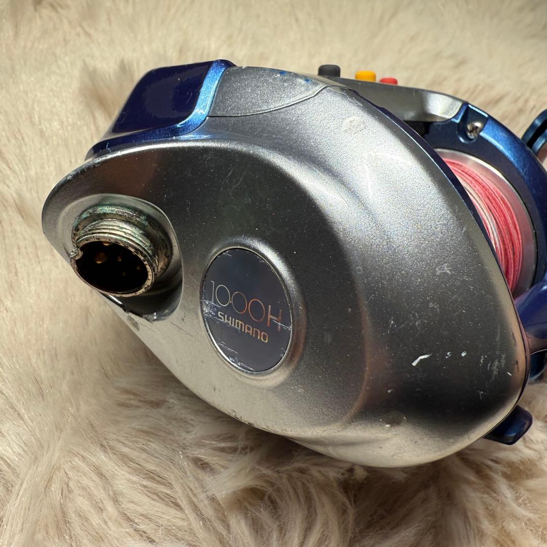 SHIMANO シマノ 電動リール 1000H 3000H セット売 ケーブル付