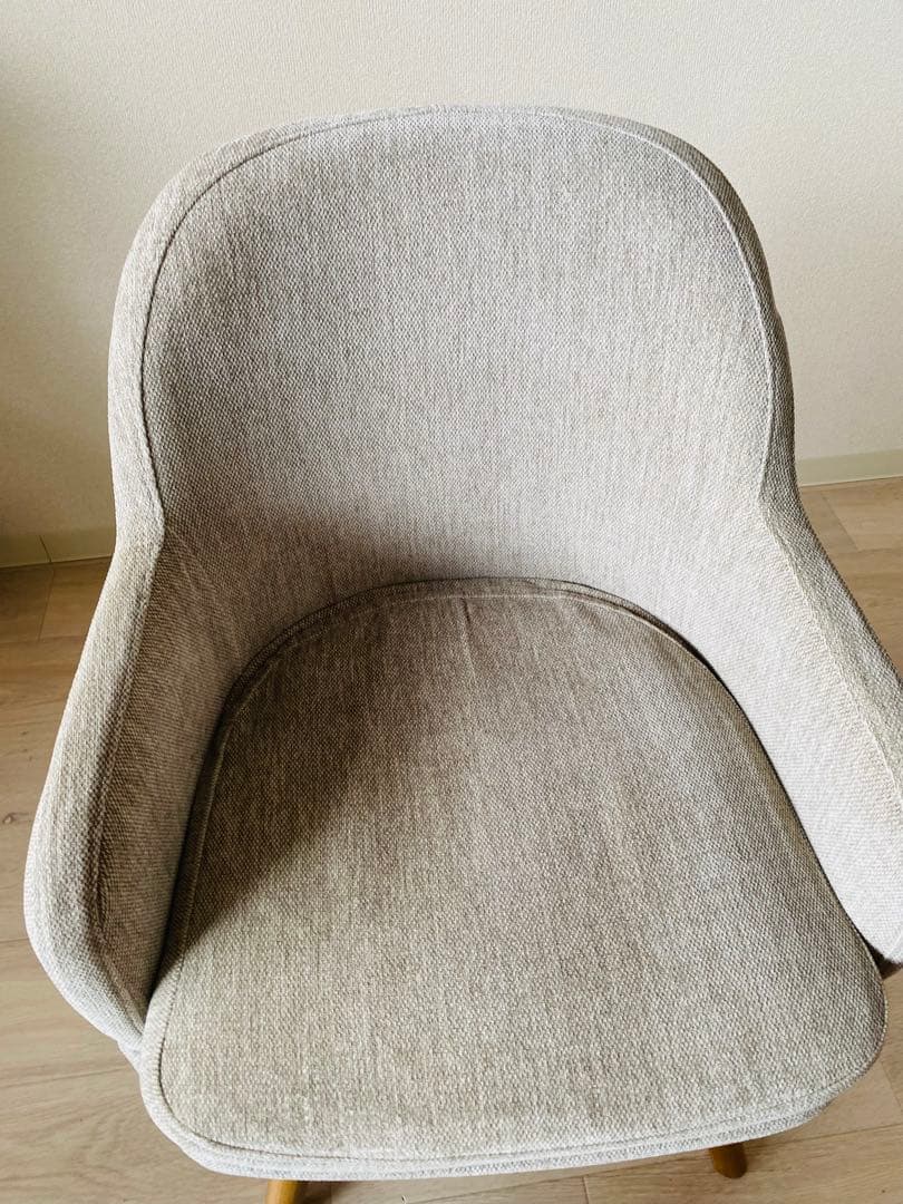 PIIVO(ピーヴォ)　チェア ライトグレー unico 木製