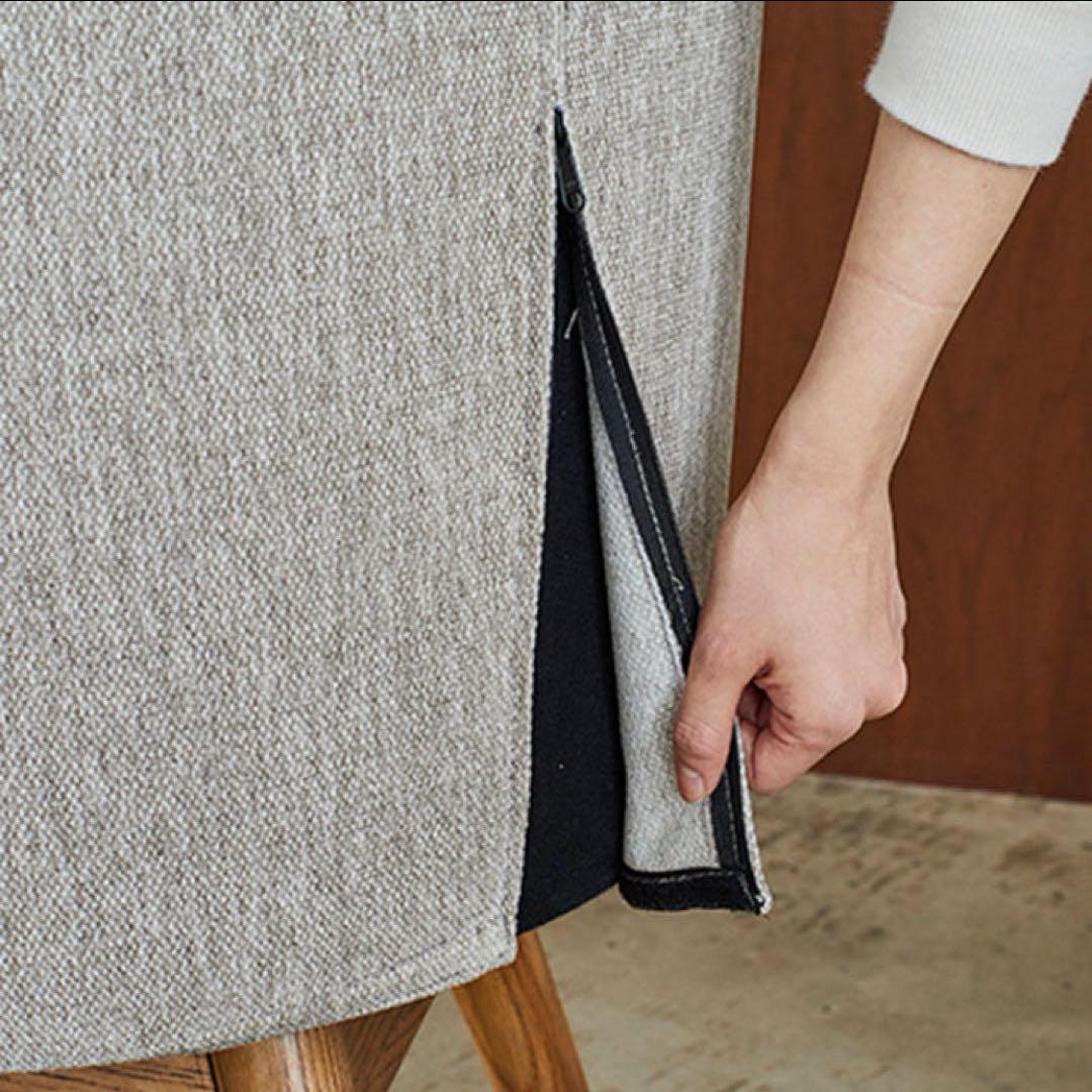 PIIVO(ピーヴォ)　チェア ライトグレー unico 木製