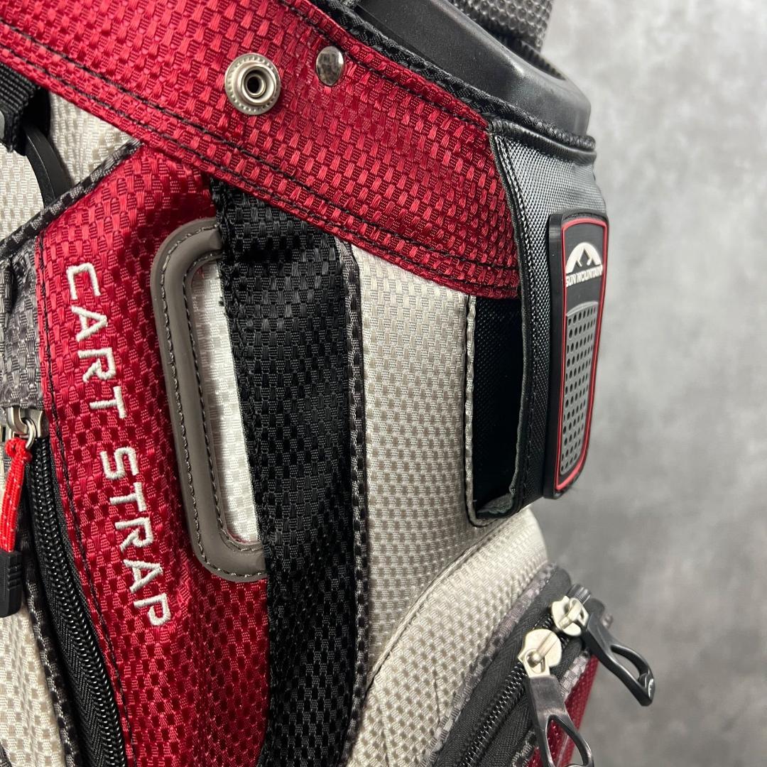 人気　サンマウンテン　キャディバッグ　C130　ハワイ限定　15分割　カート